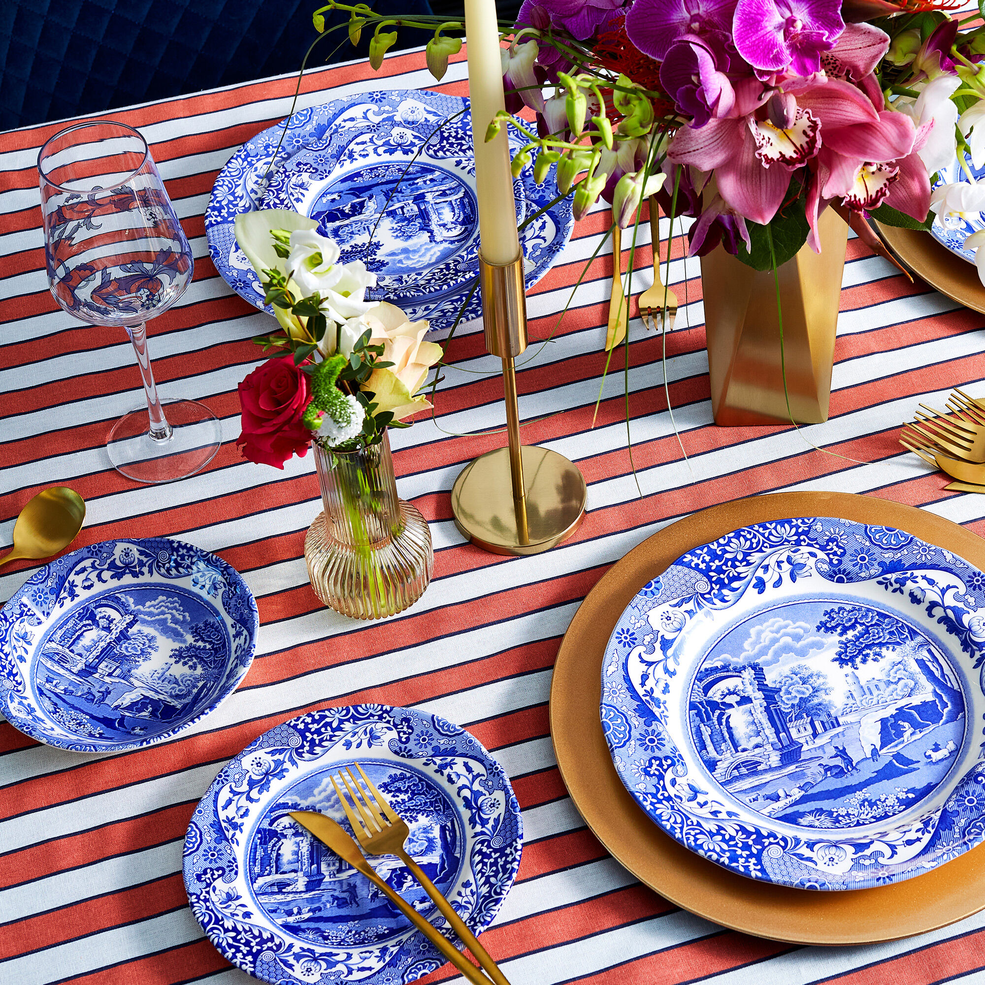 Shop Spode s Italian Blue Collection for Classic Dinnerware